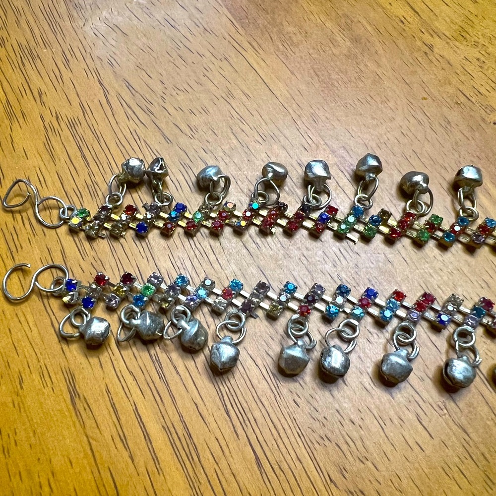 Brand New✨ Anklets ,Set of Two Multi colored Anklets 🎨